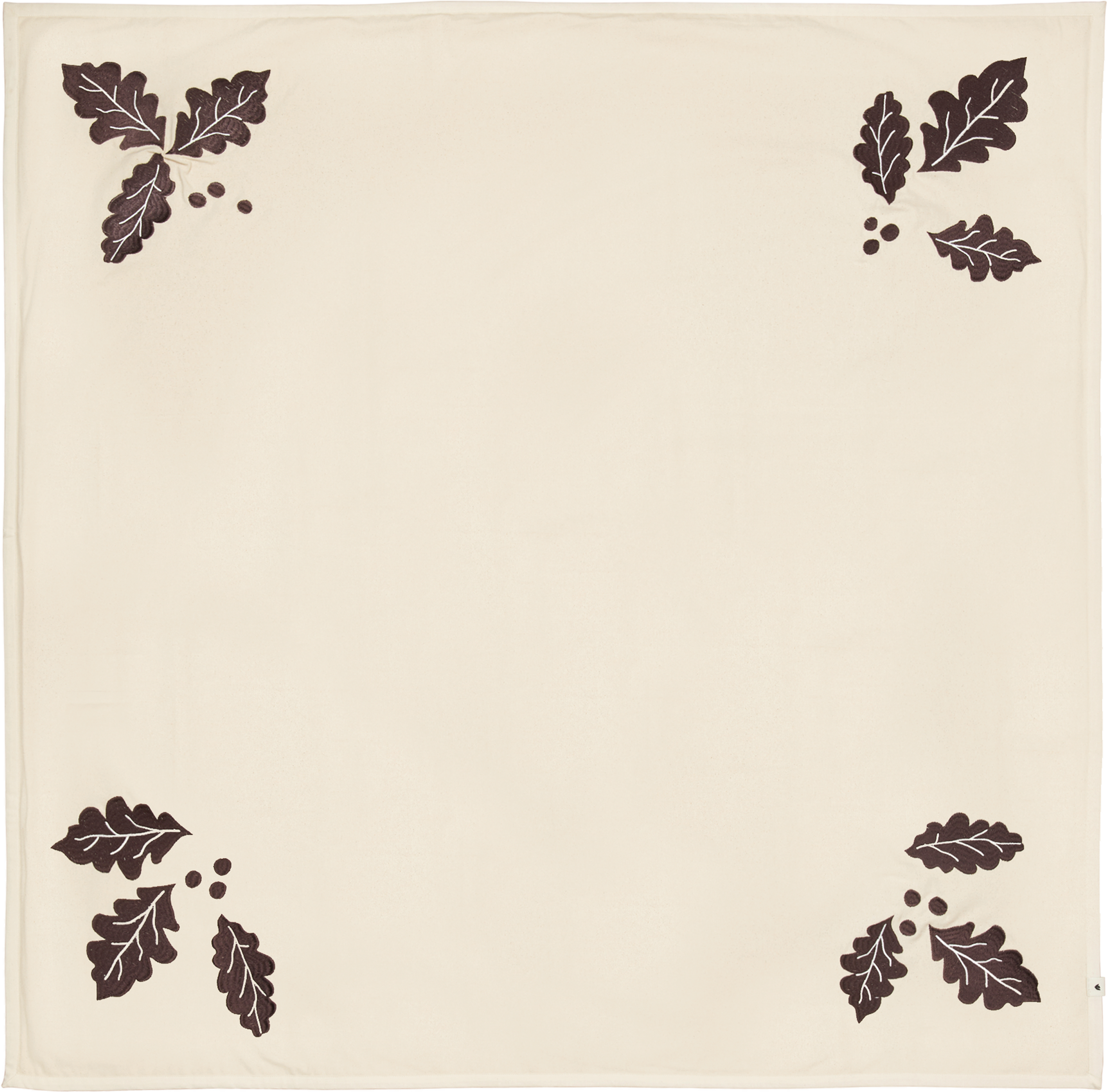 Mata pod choinkę Oak Christmas Tree kwadratowa 120 x 120 cm jasna