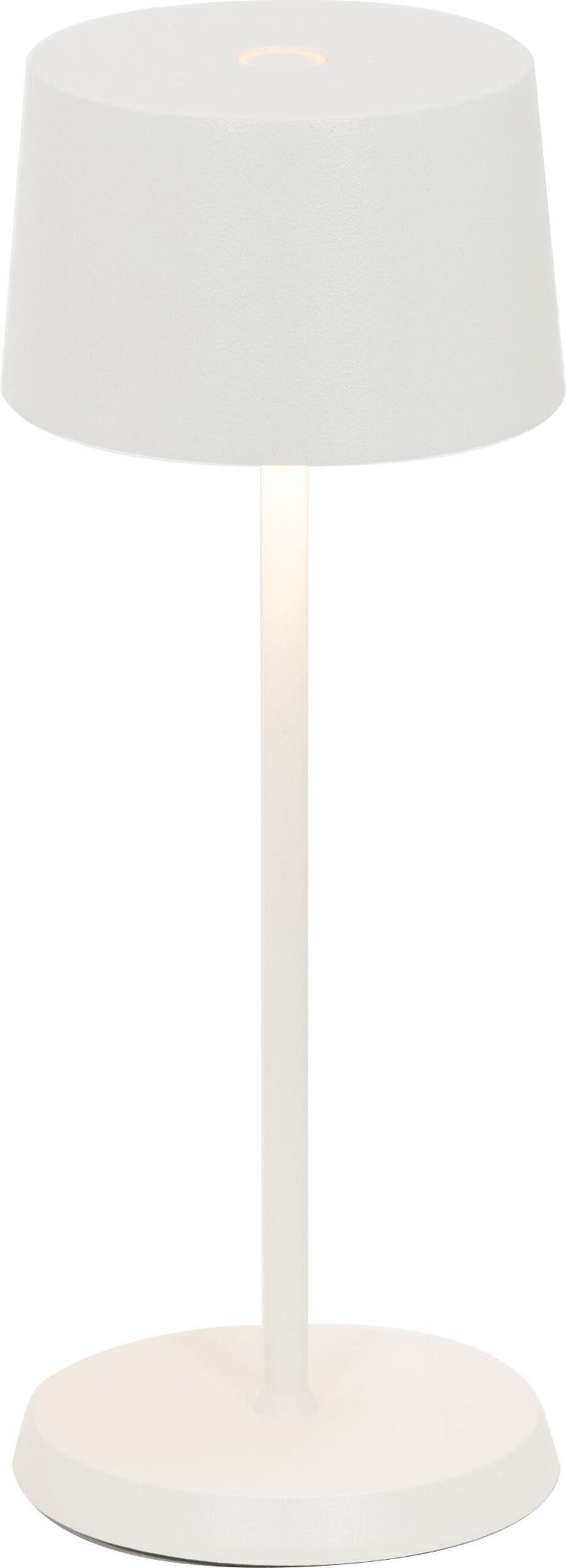 Lampa bezprzewodowa Olivia Micro 20 cm biała