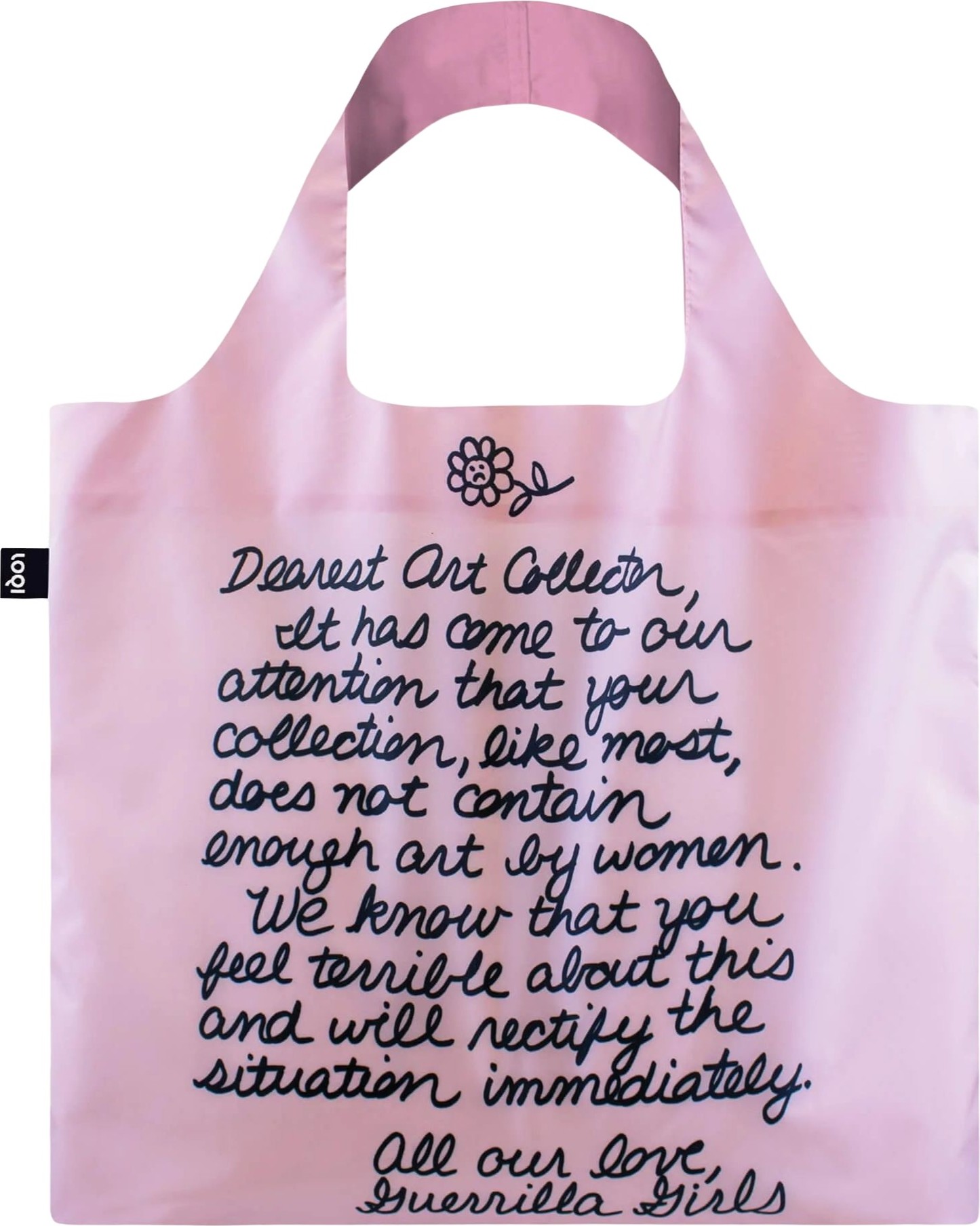 Torba LOQI Guerrilla Girls Dearest Art Collector z recyklingu