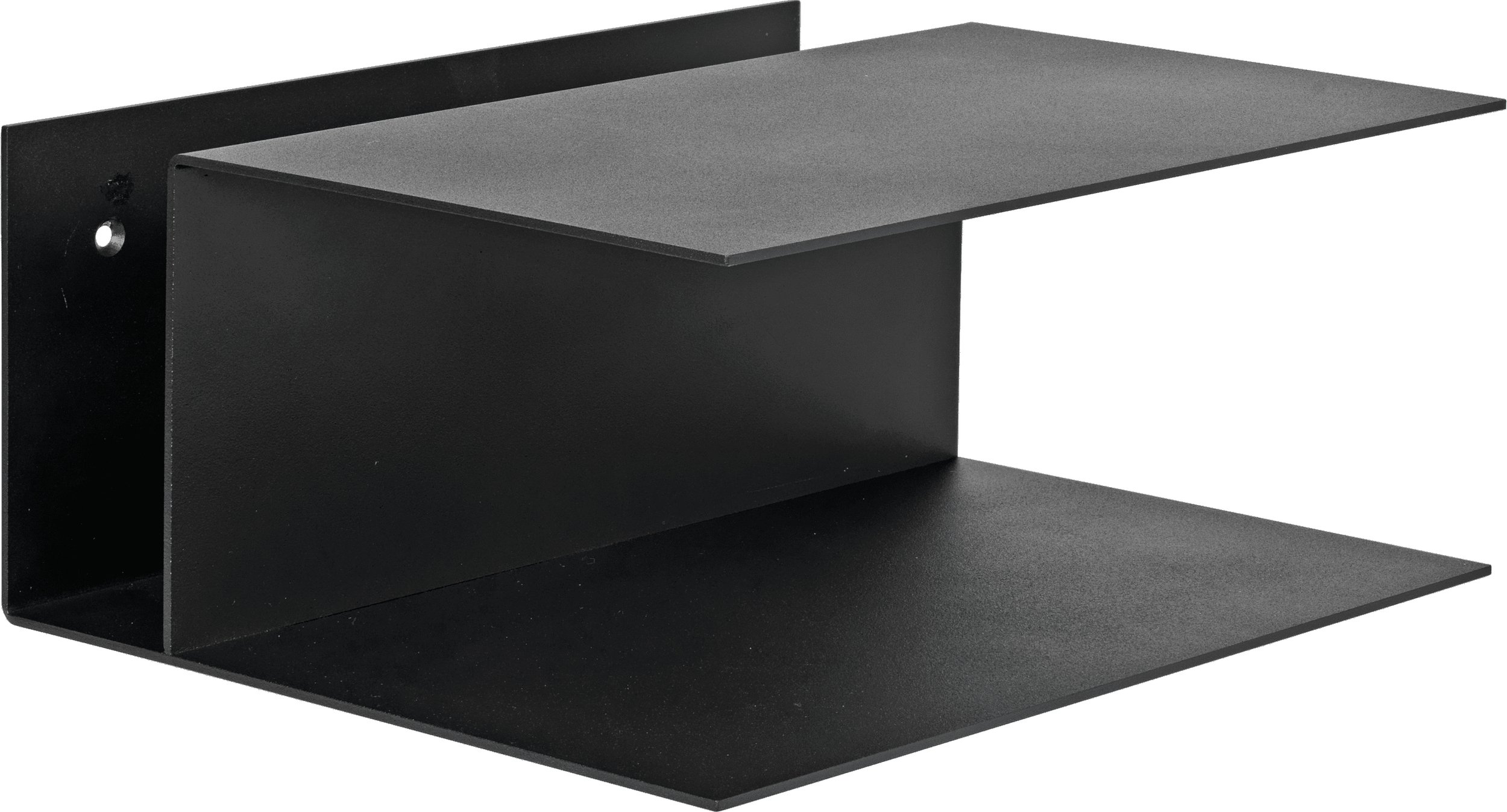 Półka ścienna Lager czarna