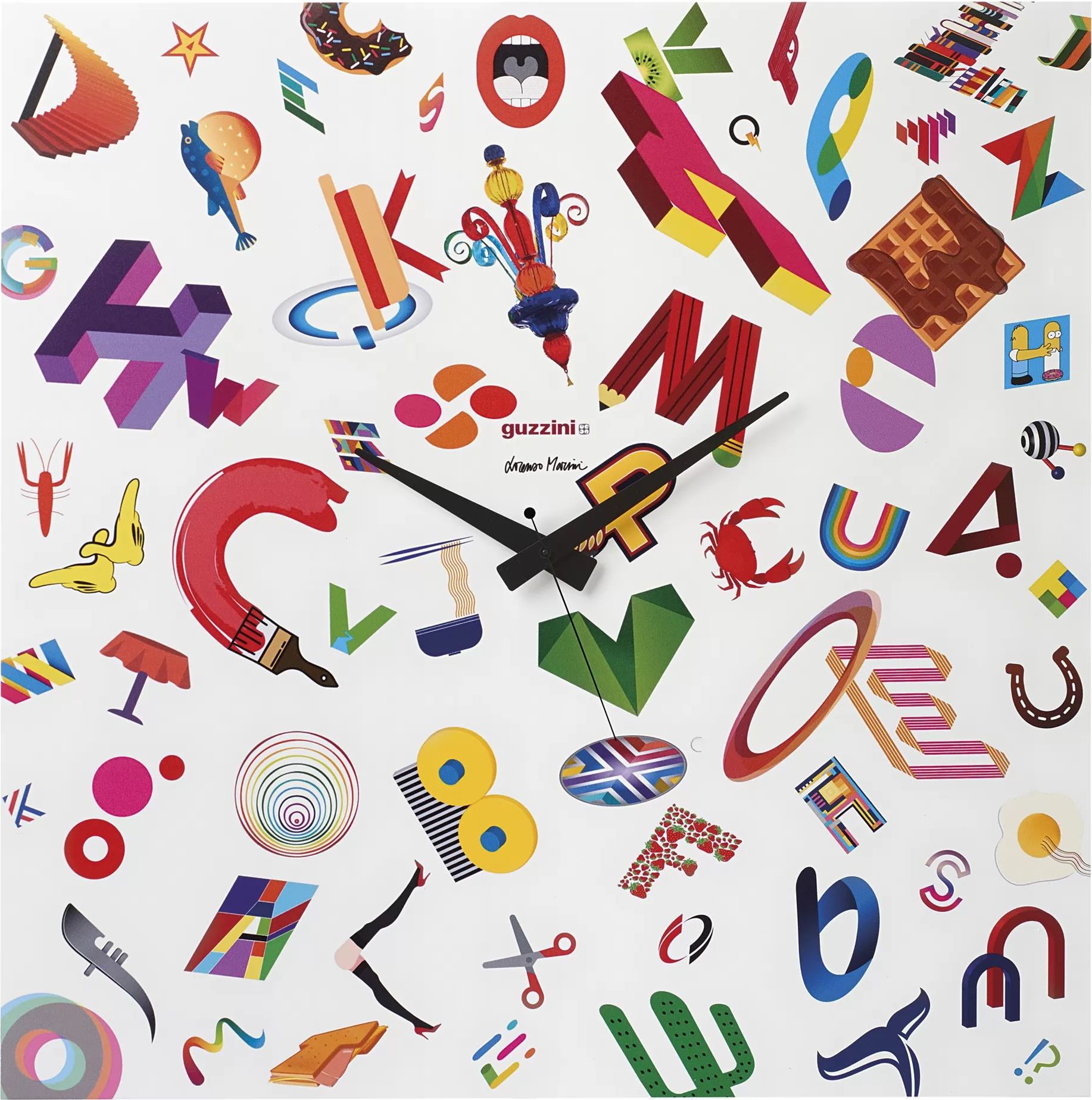 Zegar ścienny Alphaclock