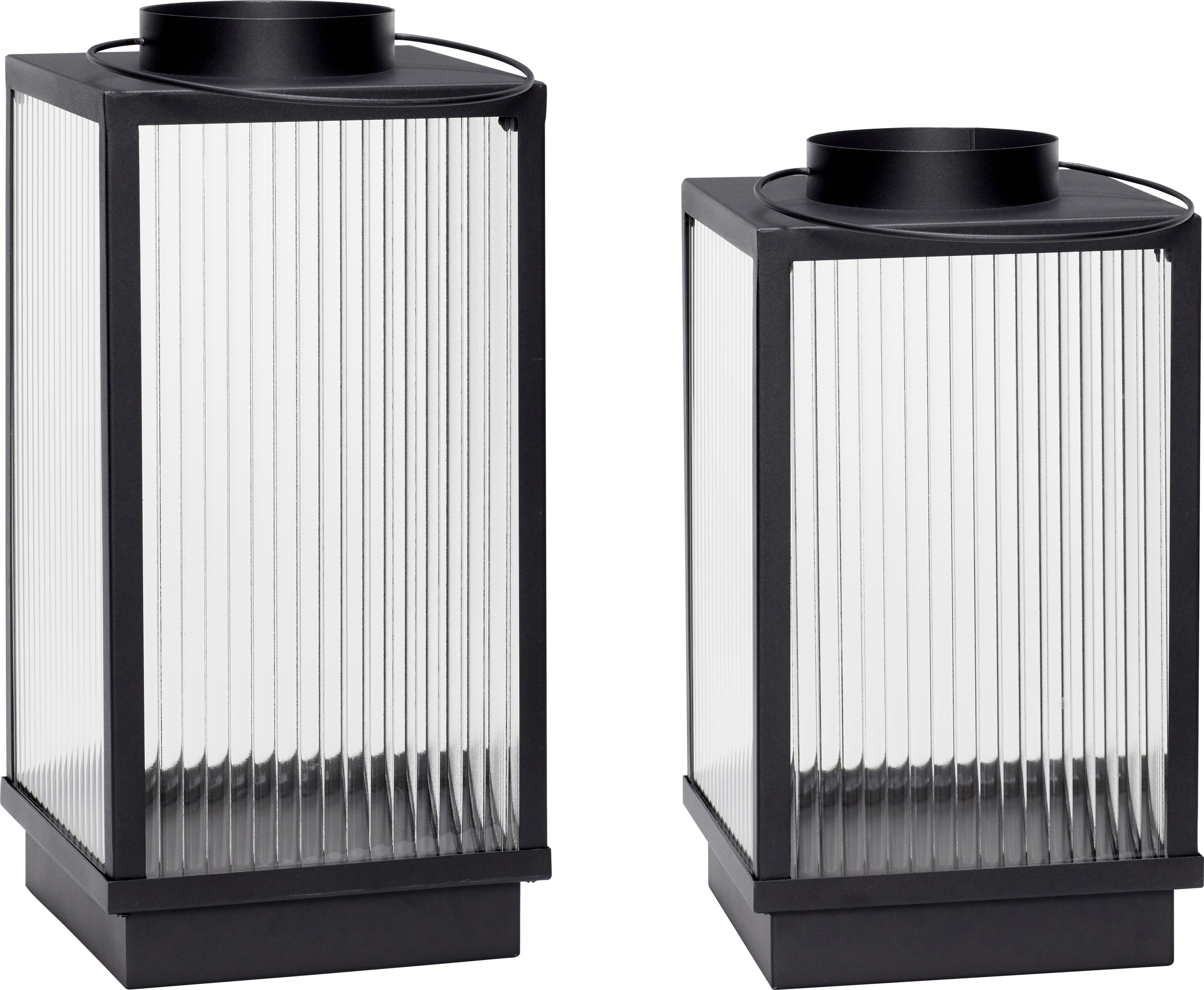 Latarnia Hübsch 991125 metalowa 2 szt.