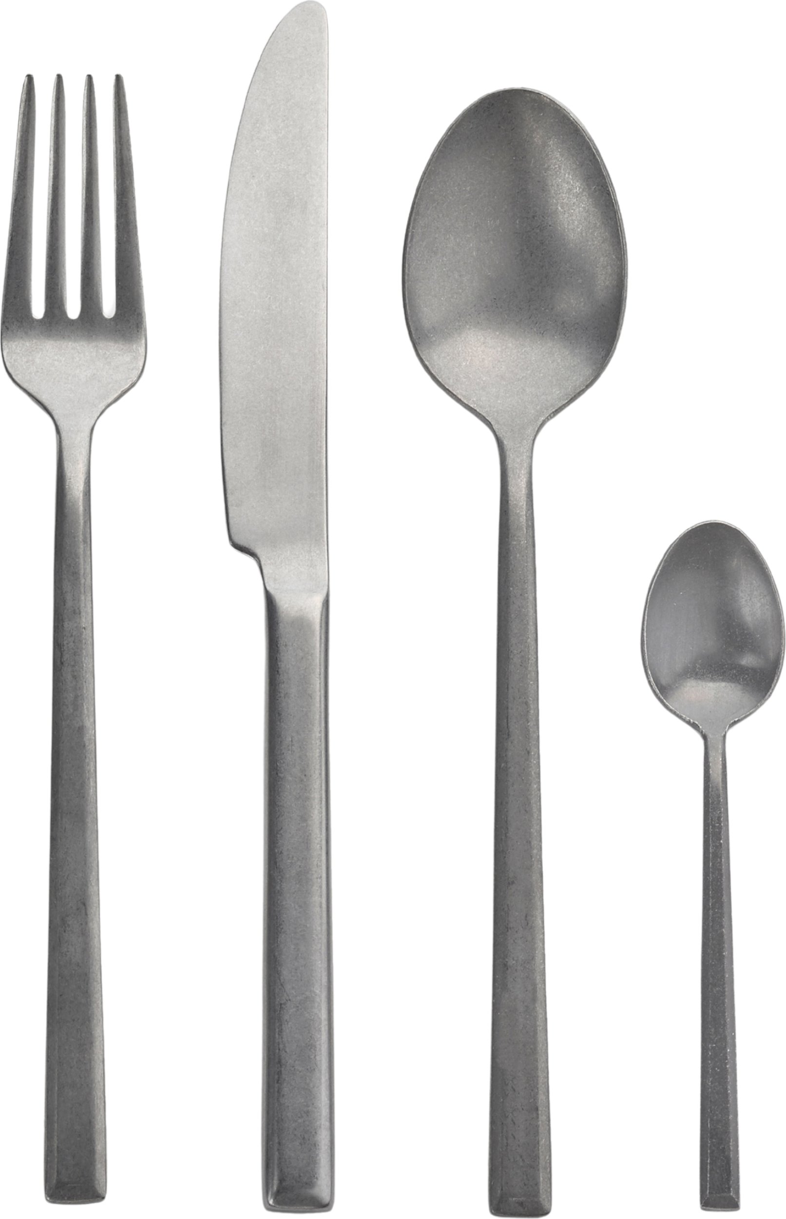 Komplet sztućców Pure lustrzany 24 el.