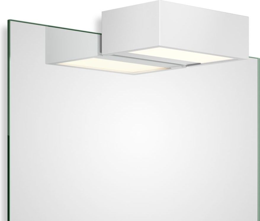 Lampa nad lustro Box Clip On LED 2700K 15 cm biały mat