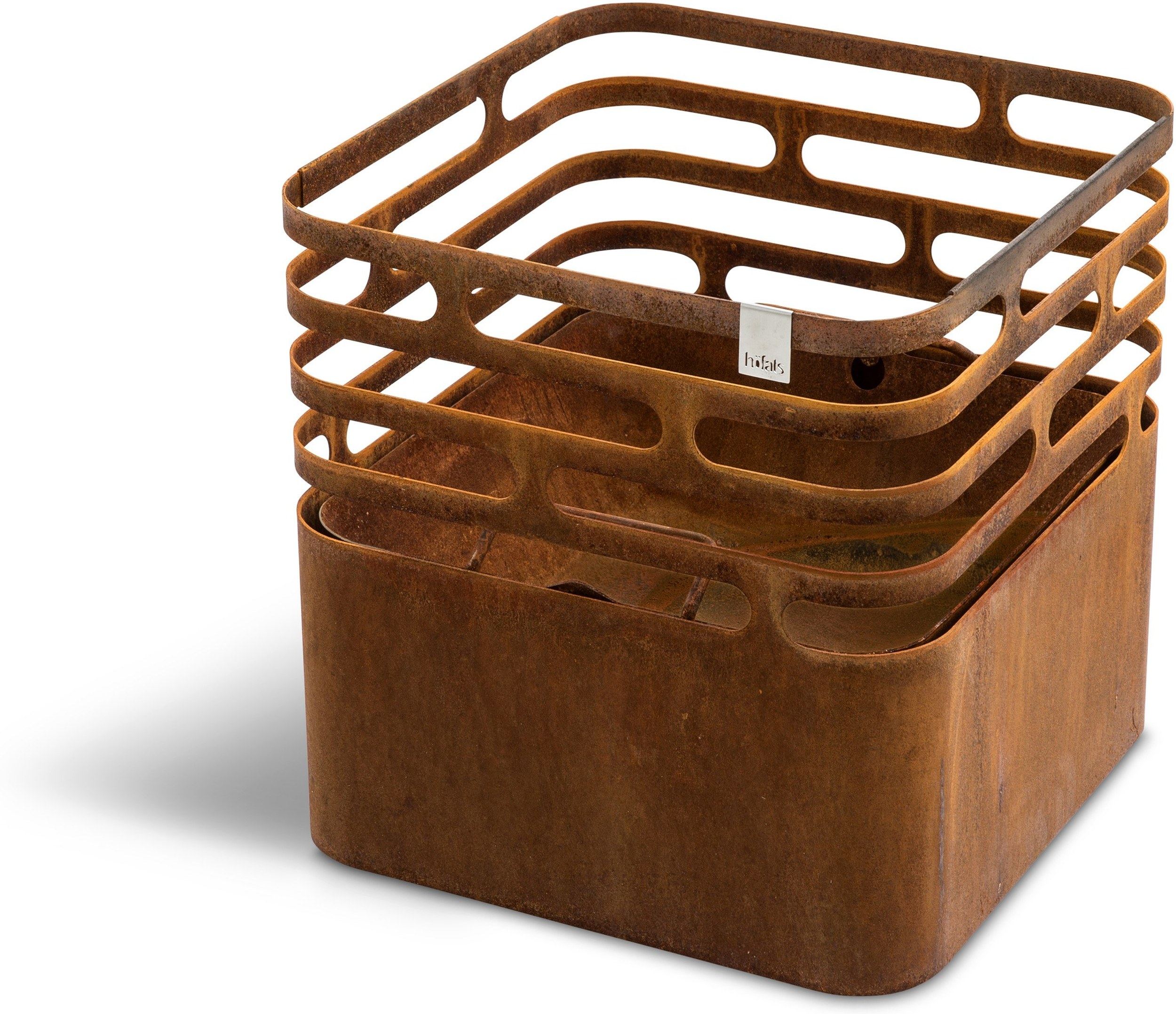 Palenisko Cube z kortenu