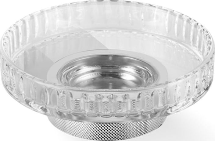 Mydelniczka Club karbowana chrom ścienna