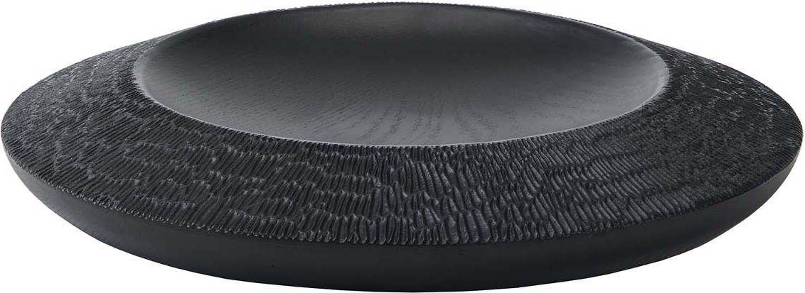 Taca dekoracyjna Bryn czarna