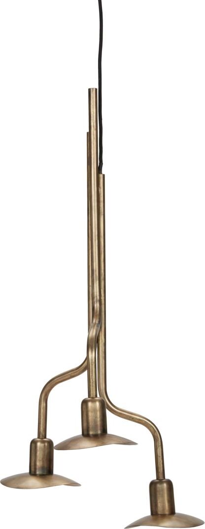 Lampa wisząca Hana mosiądz