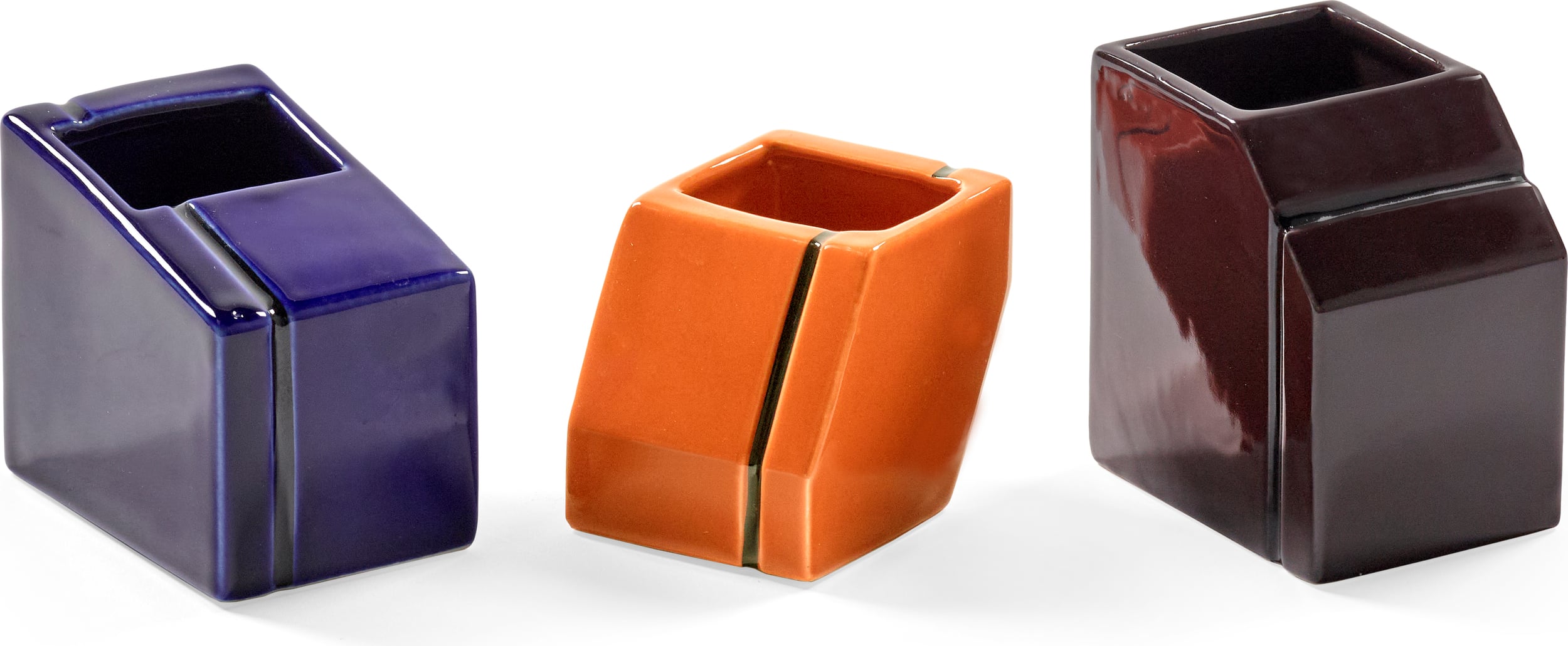 Wazony dekoracyjne Silos kolorowe 3 szt.