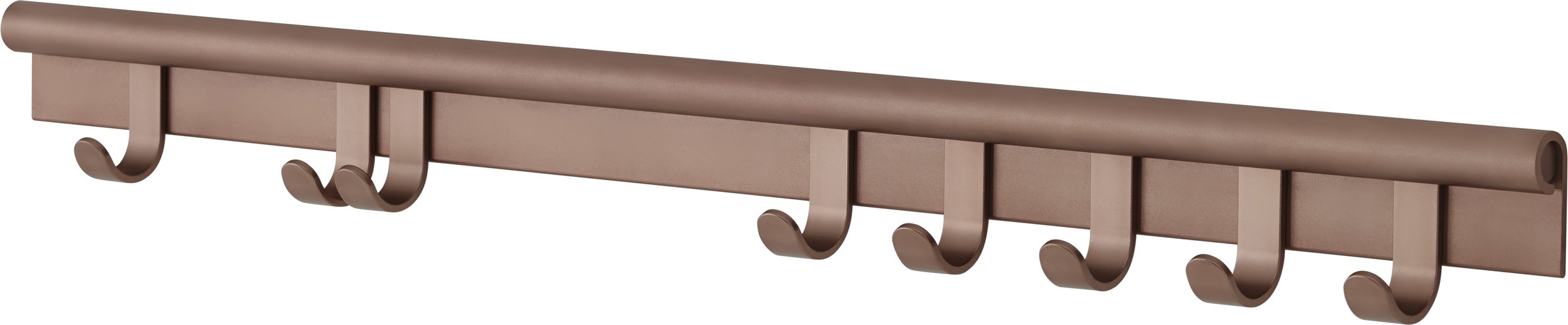 Wieszak listwa Coil 100 cm śliwkowy