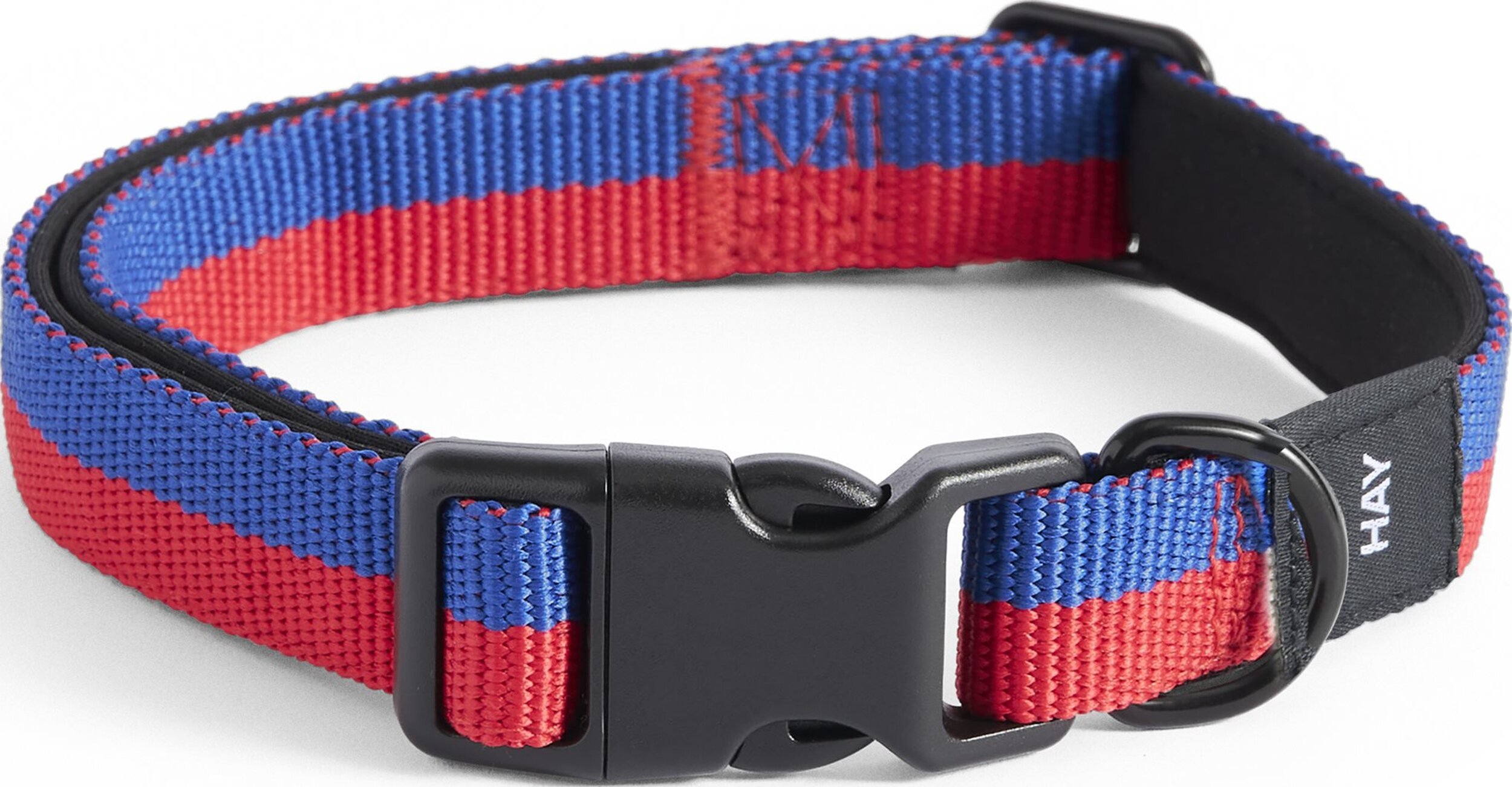 Obroża dla psa Hay S/M niebiesko-czerwona