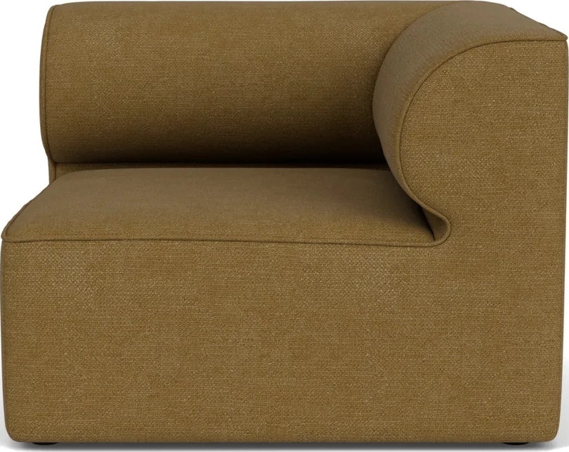 Narożnik prawostronny sofy modułowej Eave Bouclé 96 x 96 cm brązowy