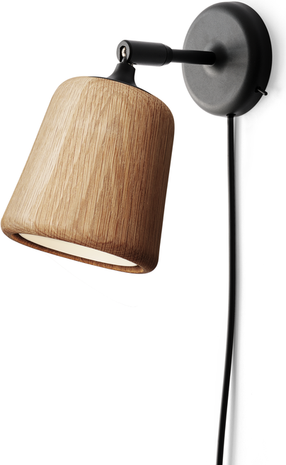 Kinkiet Material naturalny dąb