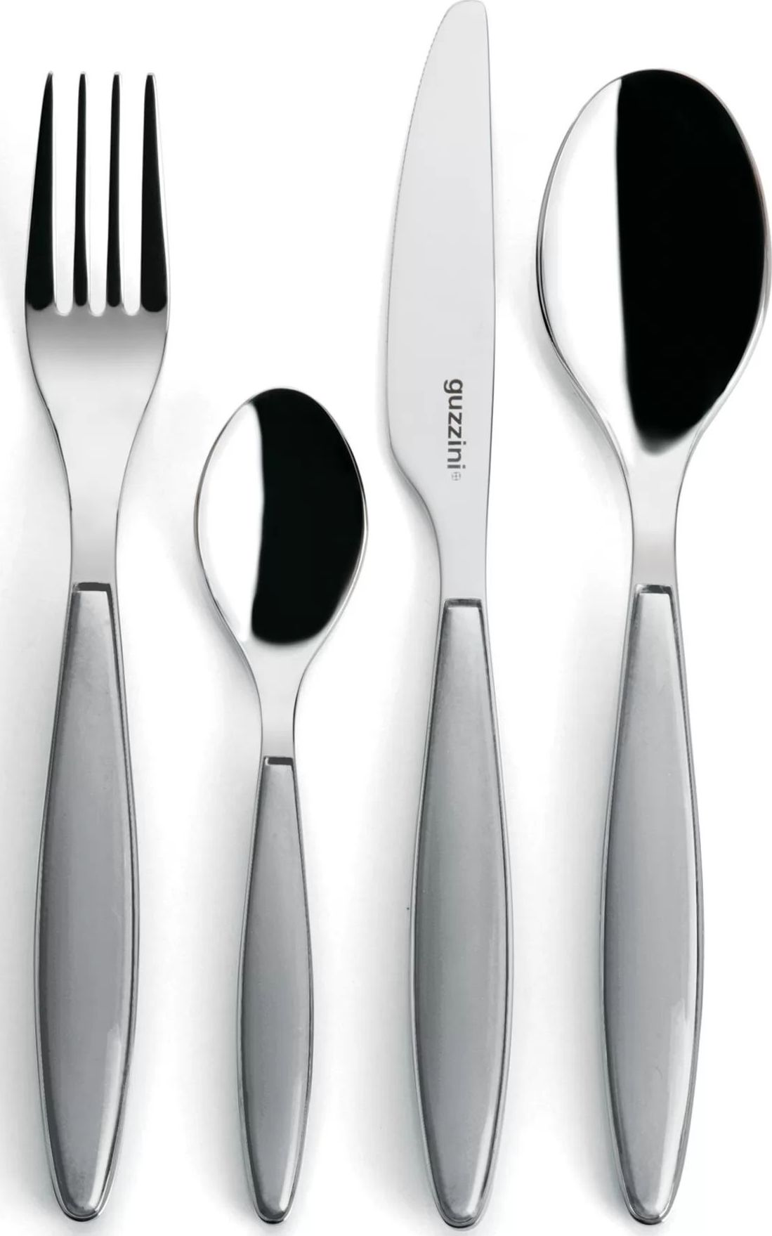 Komplet sztućców Feeling szare 24 el.