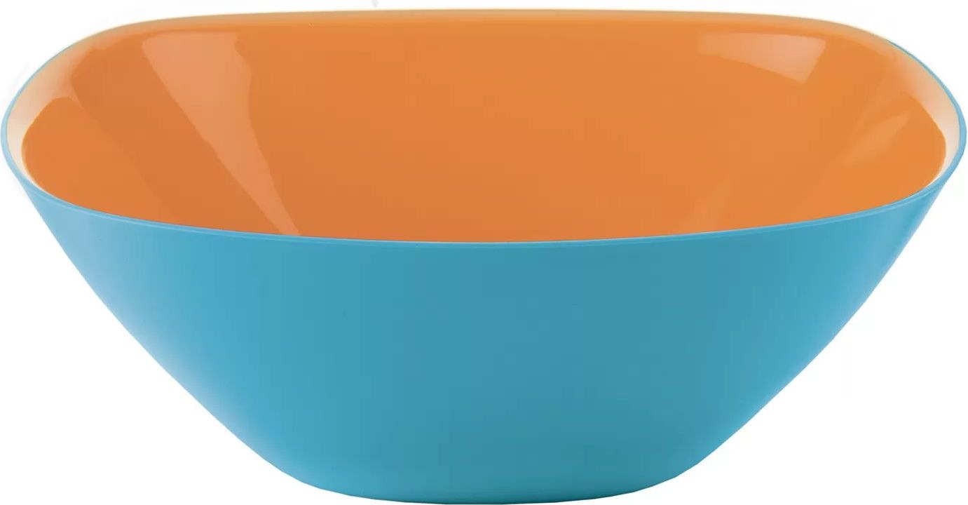 Miska Vintage 20 cm pomarańczowo-niebieska