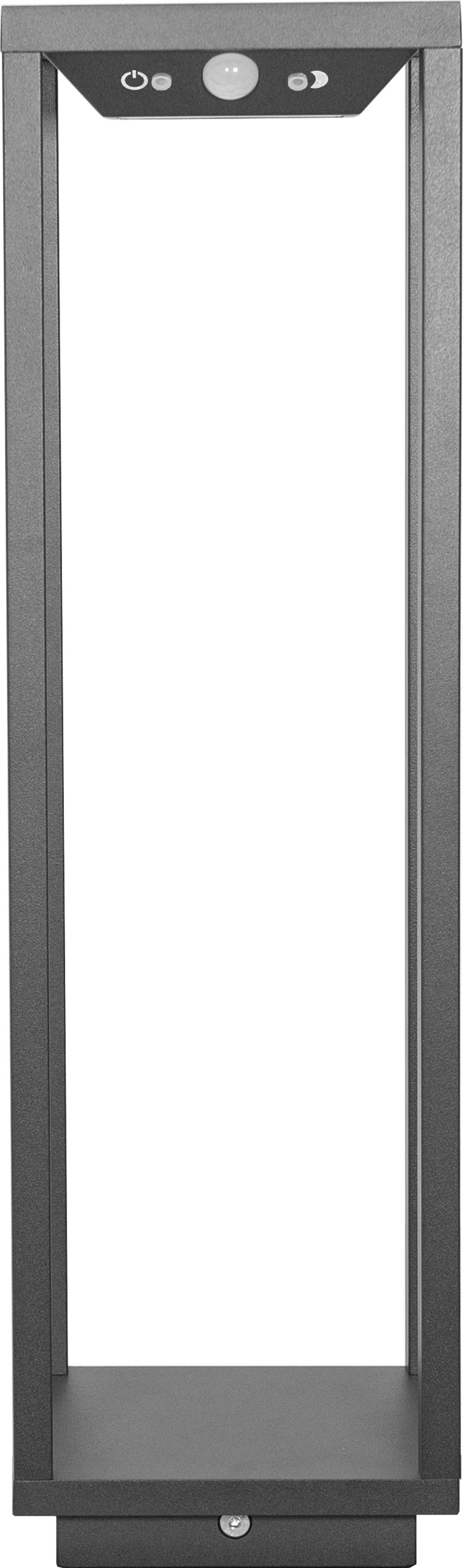 Lampa ogrodowa Home Solar 50 cm szara