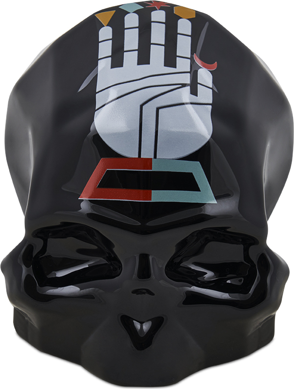 Figurka dekoracyjna Memento Mori Rock & Pop by Luca Font 933 czaszka S