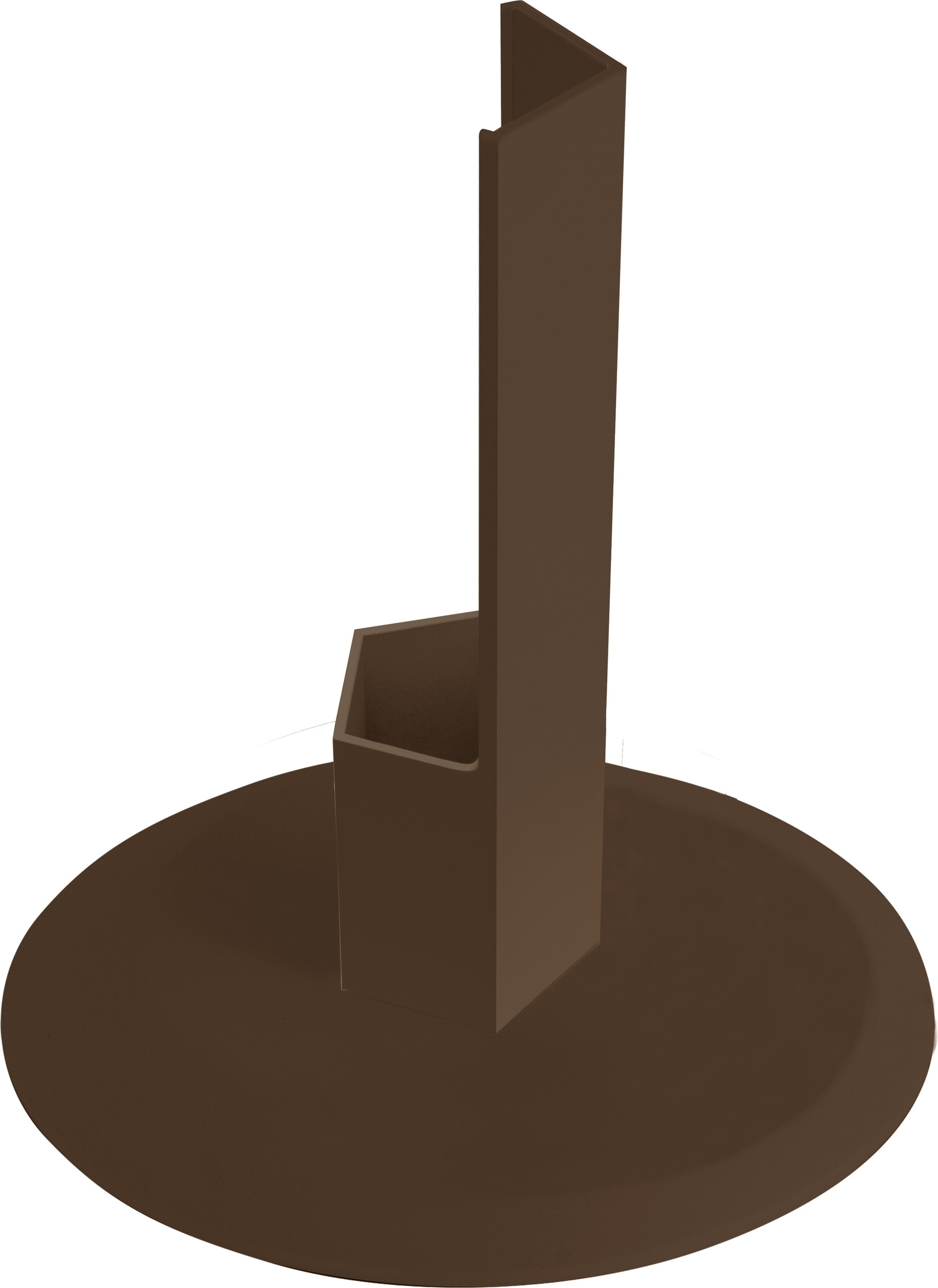 Stojak do lampy modułowej Pencil brązowy obrotowy