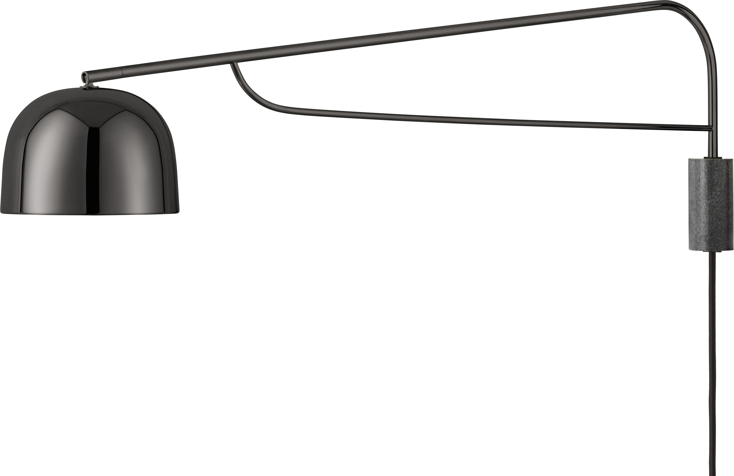 Kinkiet Grant 111 cm czarny