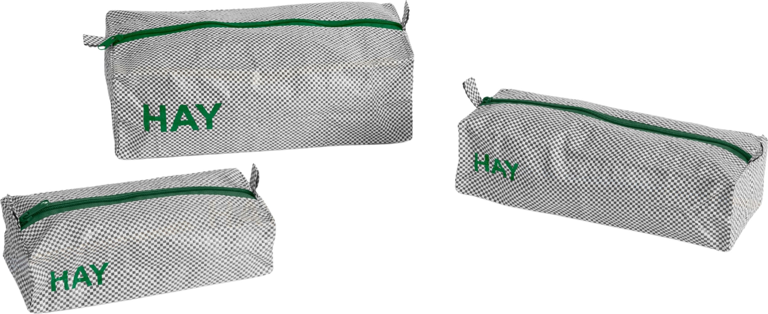 Kosmetyczki Candy Mono szare 3 szt.