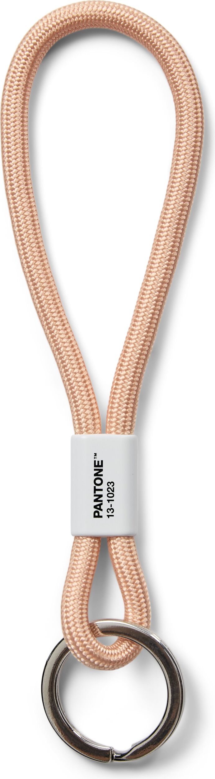 Smycz do kluczy Pantone krótka brzoskwiniowa