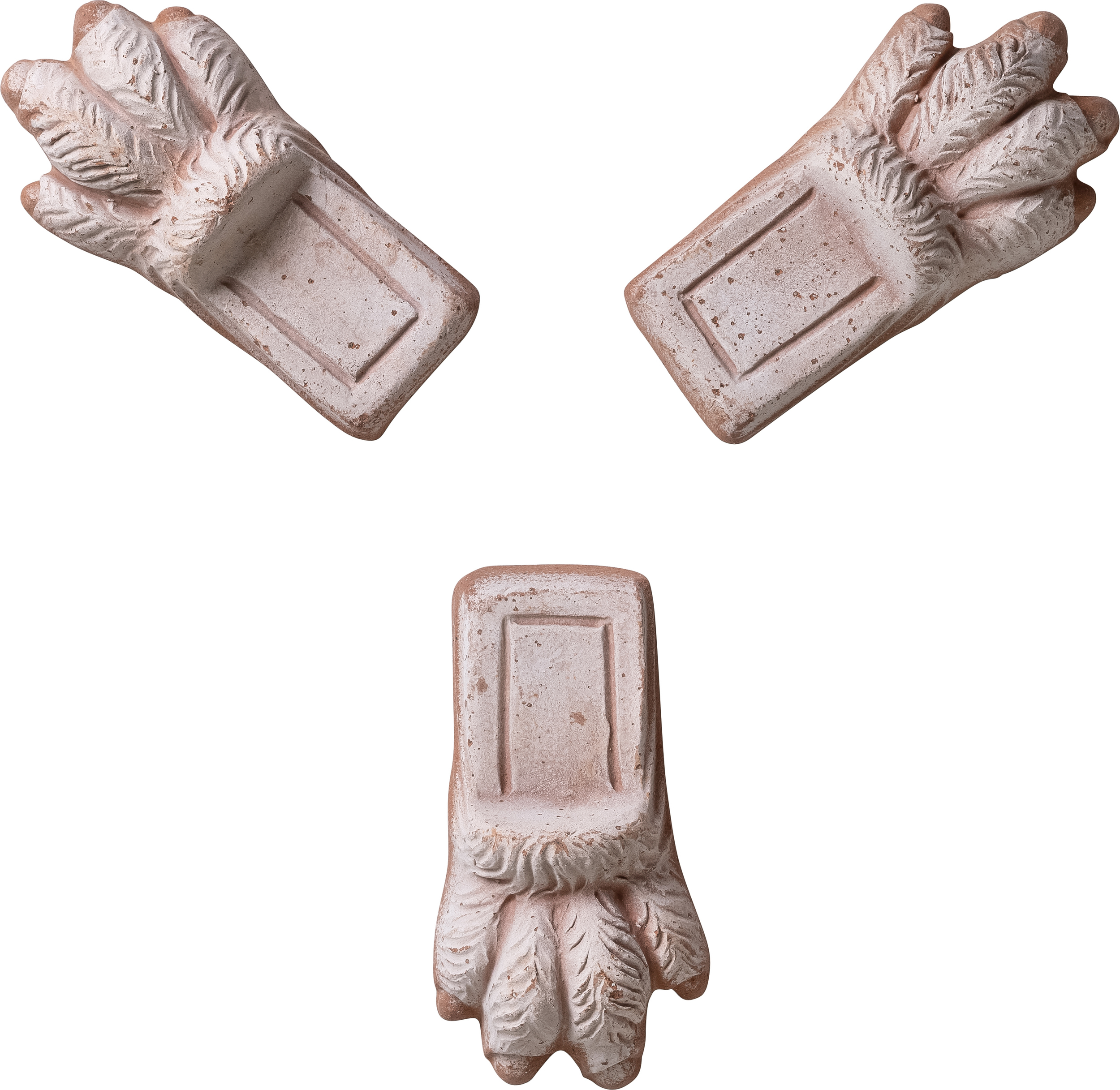 Nóżki pod doniczkę Bergs Potter Lion Paw różowe