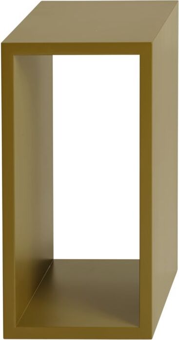 Półka modułowa Stacked otwarta S brązowozielona