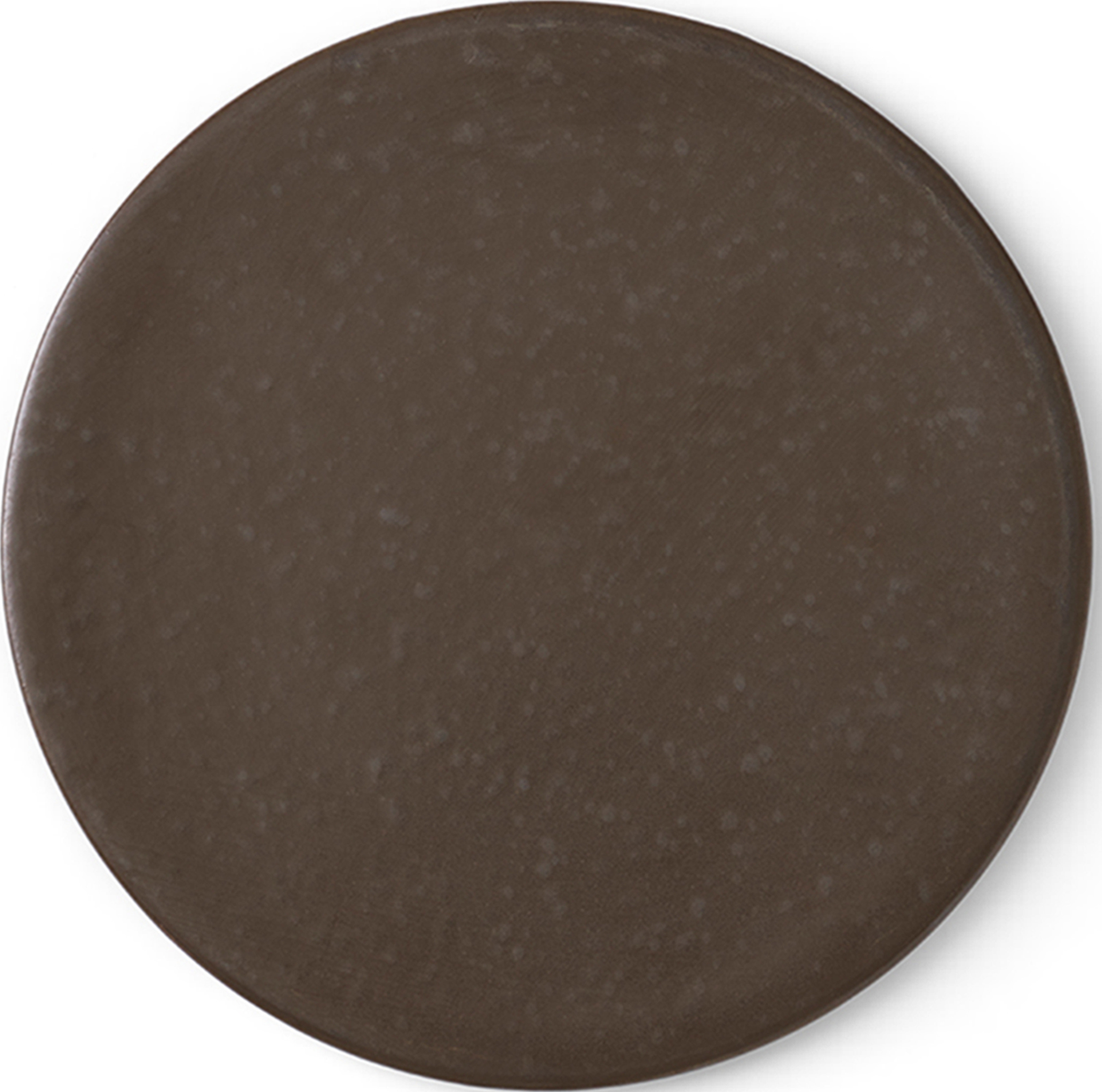 Talerz płaski pokrywka New Norm 17,5 cm ciemny brąz