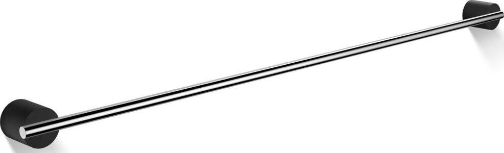 Wieszak reling na ręczniki Stone 80 cm chrom-czarny