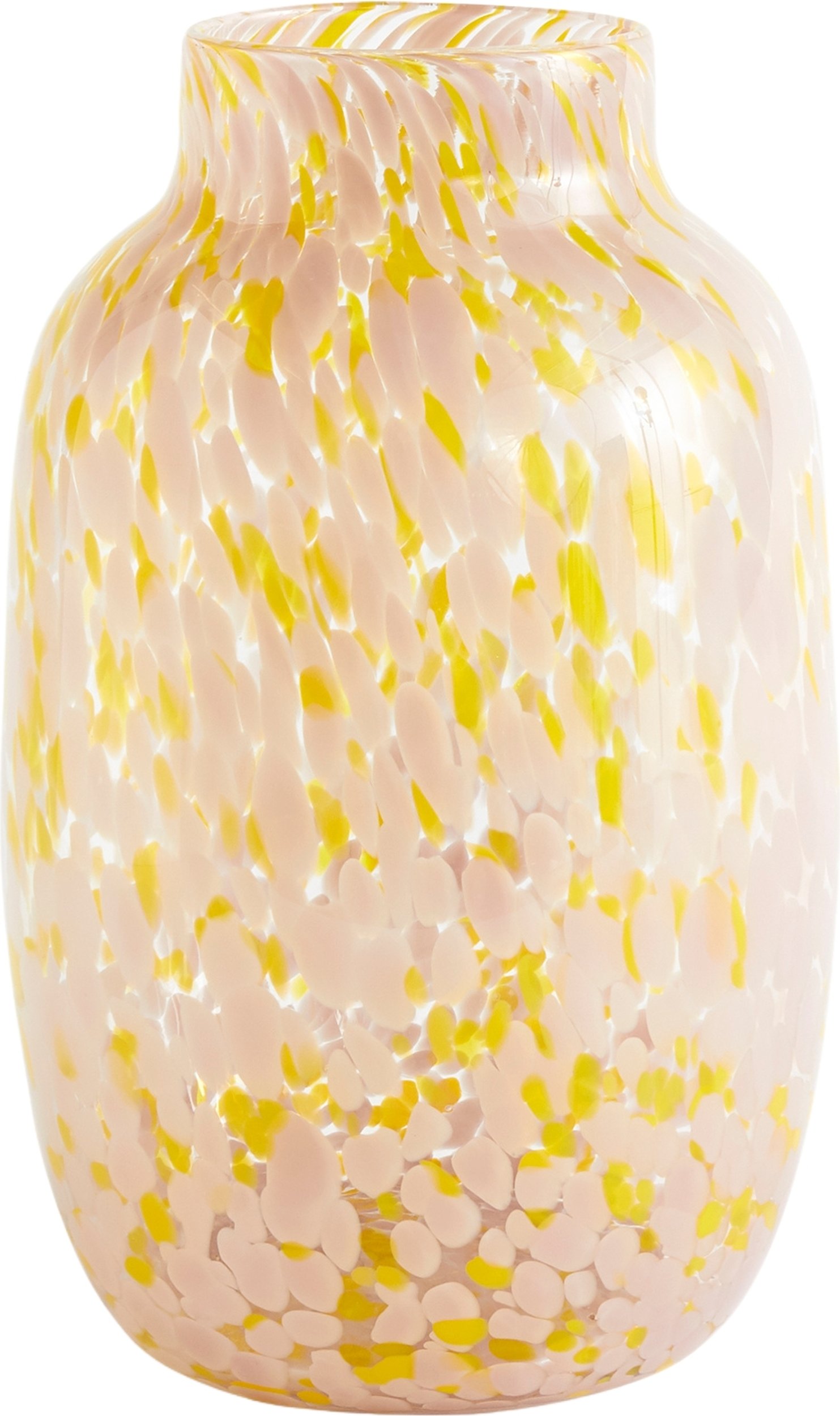 Wazon Splash żółto-różowy