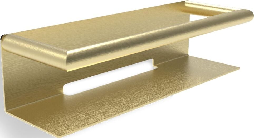 Półka prysznicowa Decor Walther 30 cm złoty mat z powłoką PVD