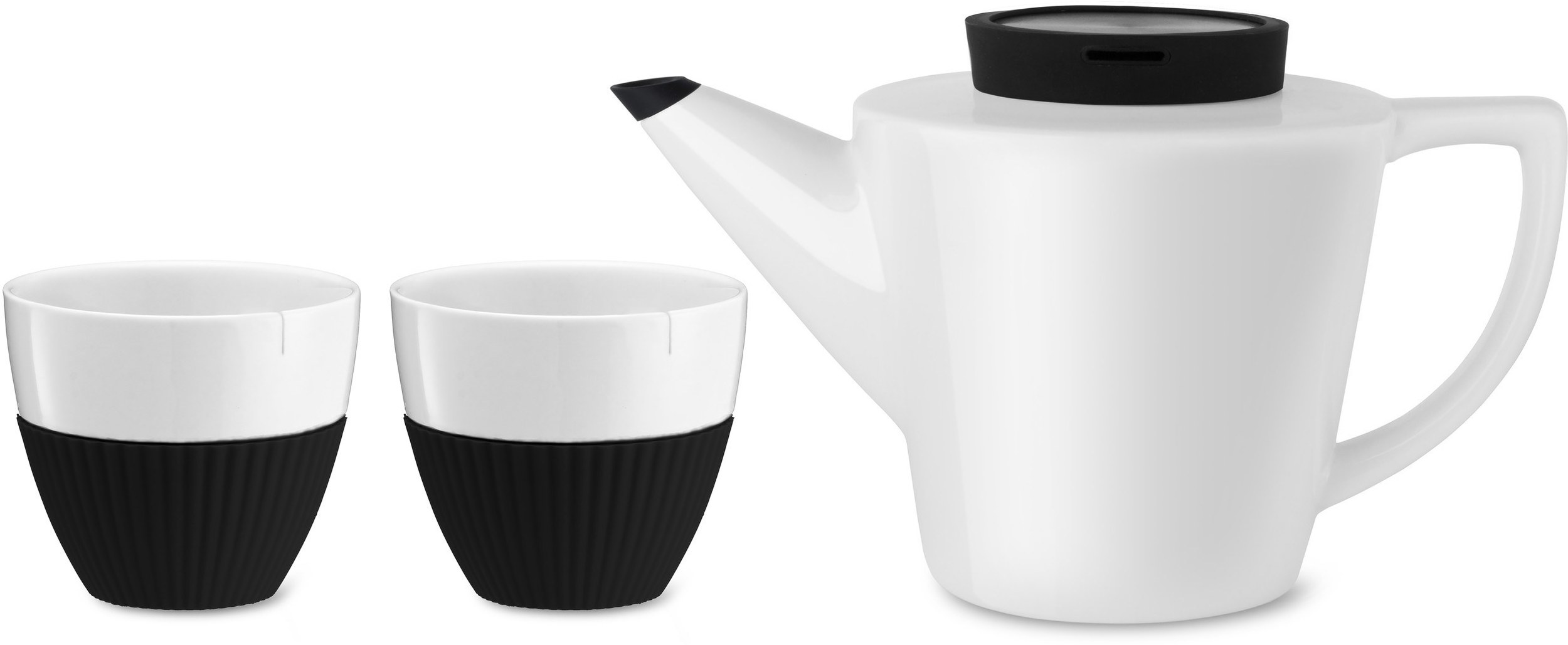 Zestaw do herbaty Infusion 3 el. czarny