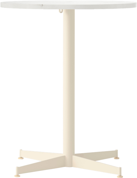 Stół z kremową podstawą Nook Star Base Estremoz 60 cm