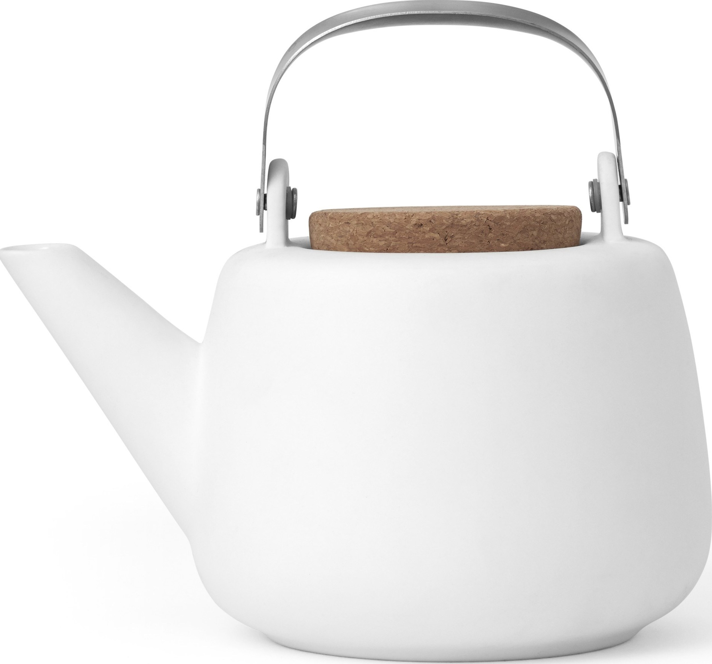 Dzbanek do zaparzania herbaty Nicola biały