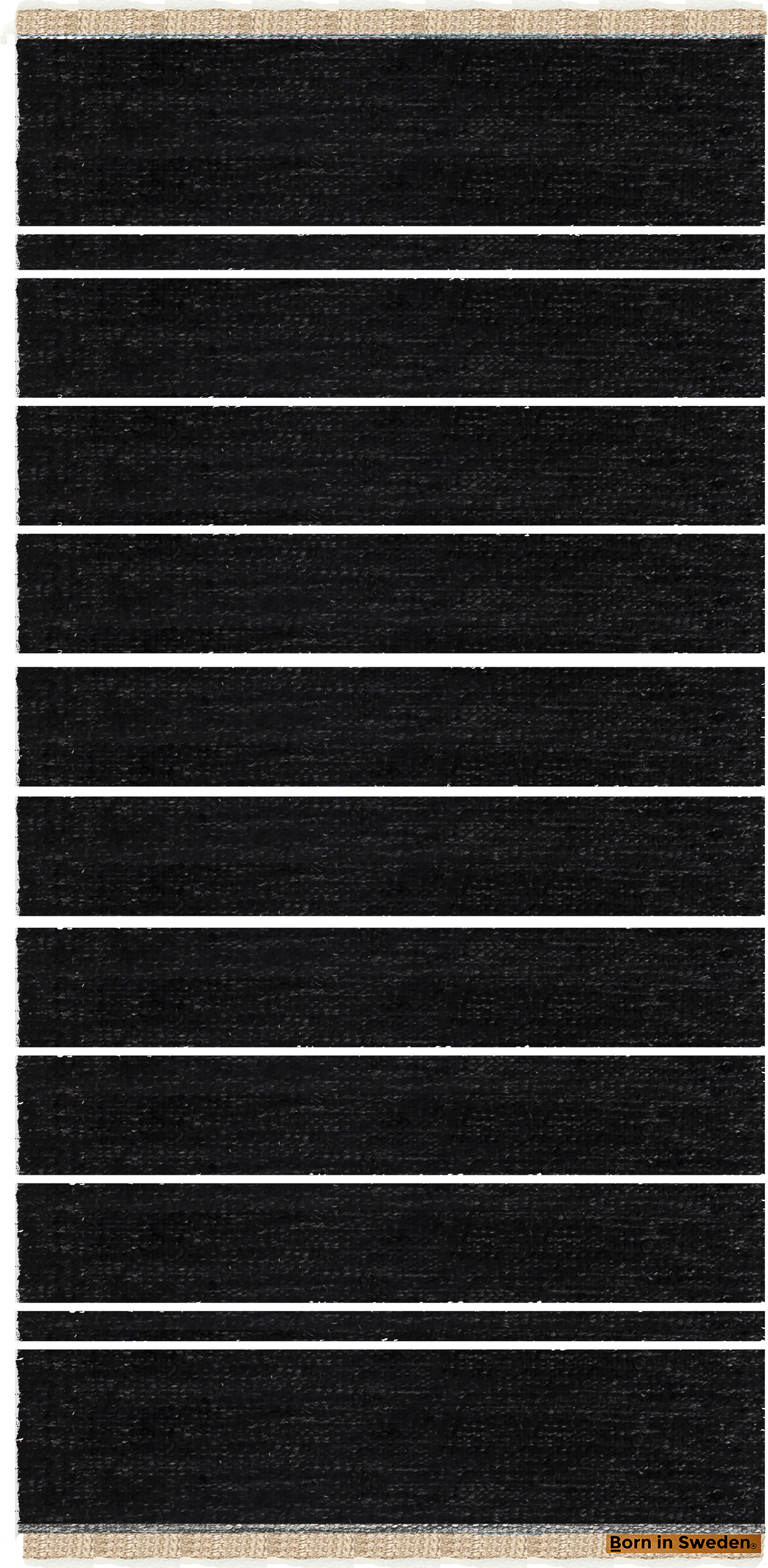 Dywan Theo 80 x 160 cm czarny