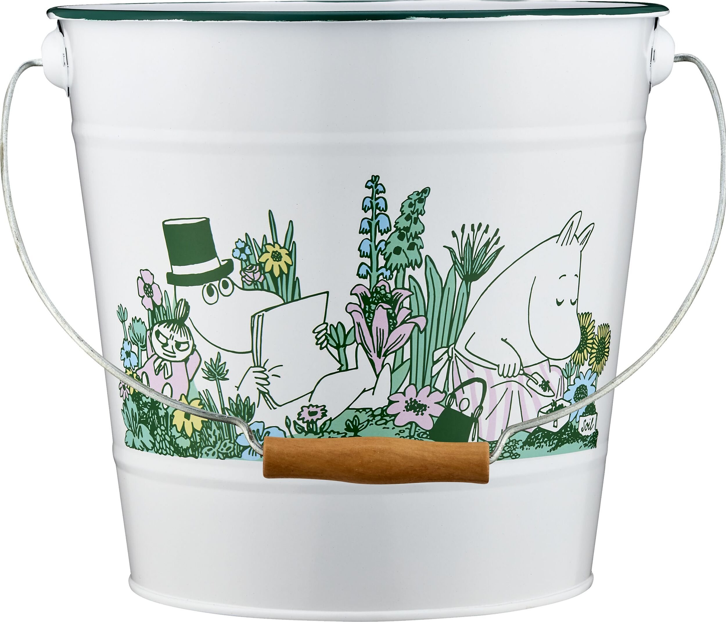 Wiaderko Muurla Muminki In The Garden 10 l