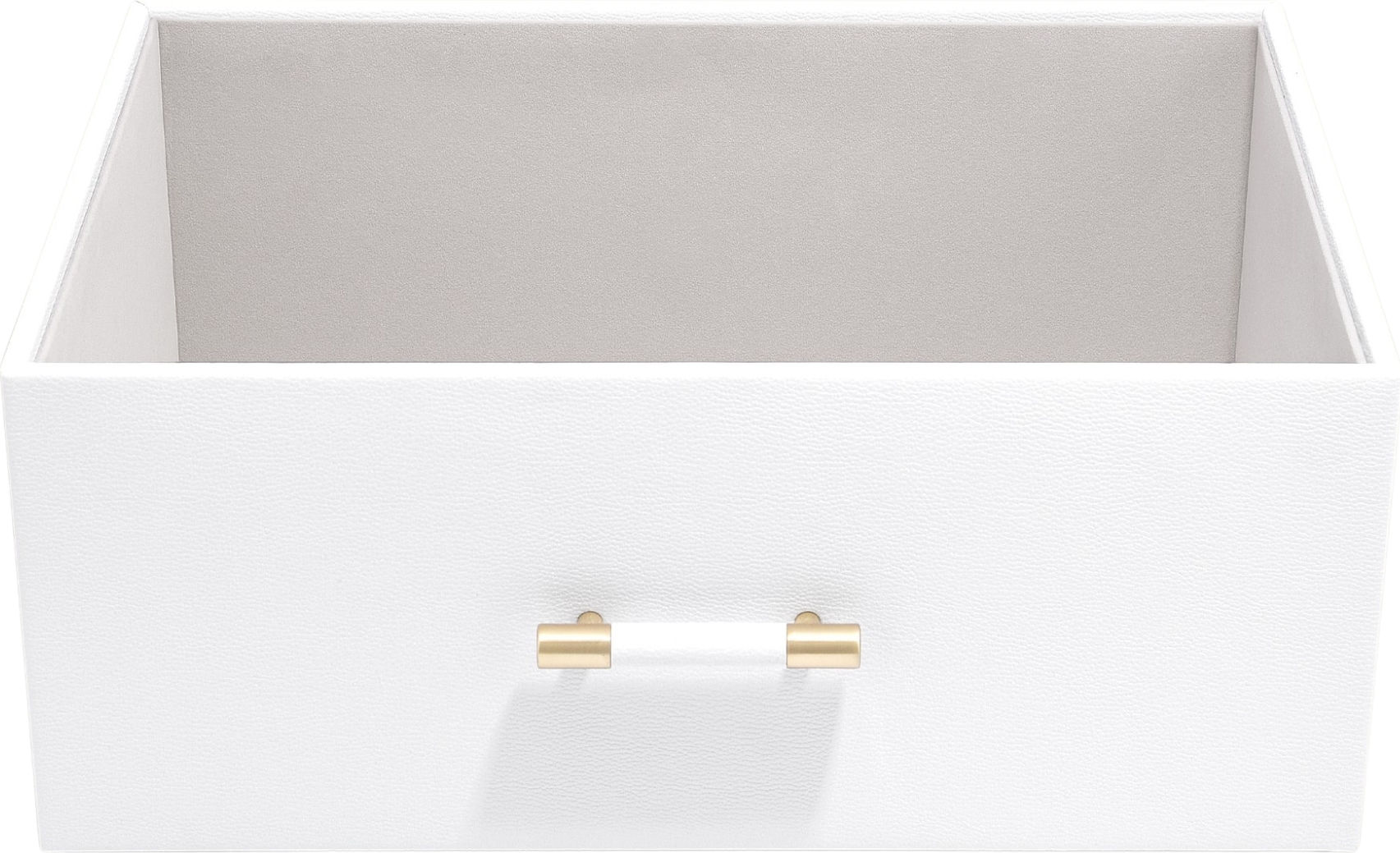 Pudełko do przechowywania Stackers Handled Pebble supersize białe