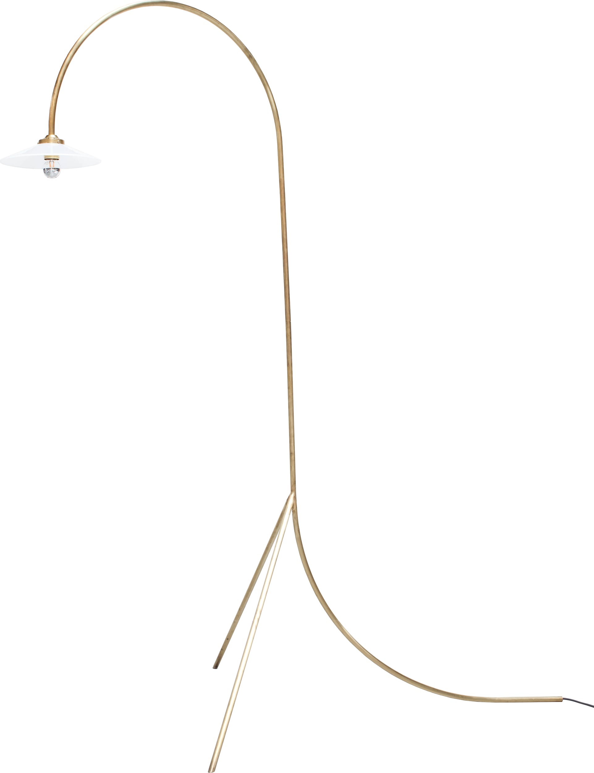 Lampa podłogowa N°1 190 cm mosiądz