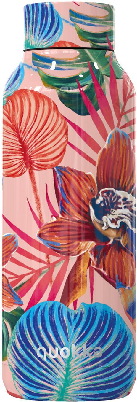 Butelka termiczna Quokka Solid 510 ml orchid pink ze wzorem