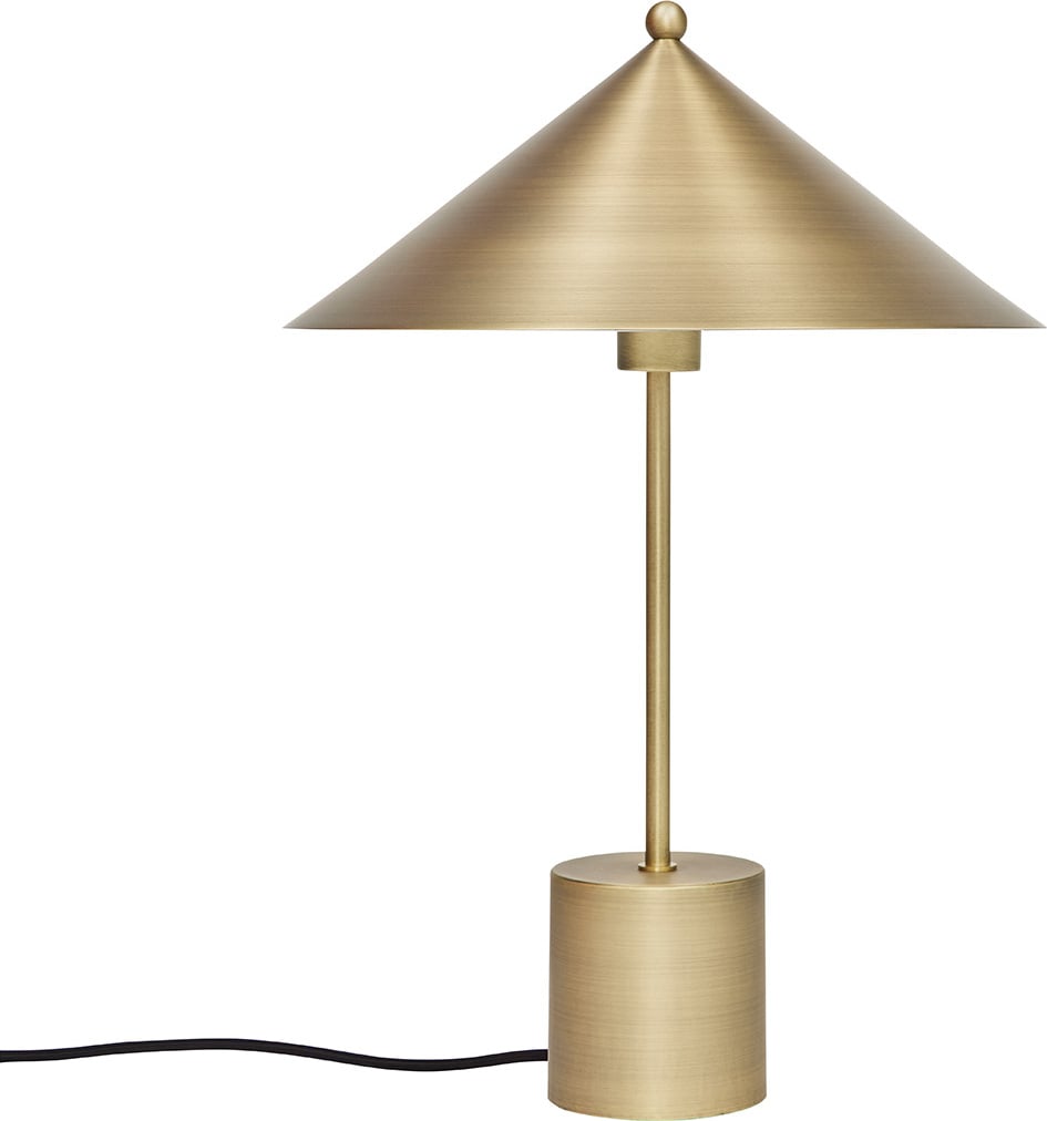 Lampa stołowa Kasa 50 cm mosiądz