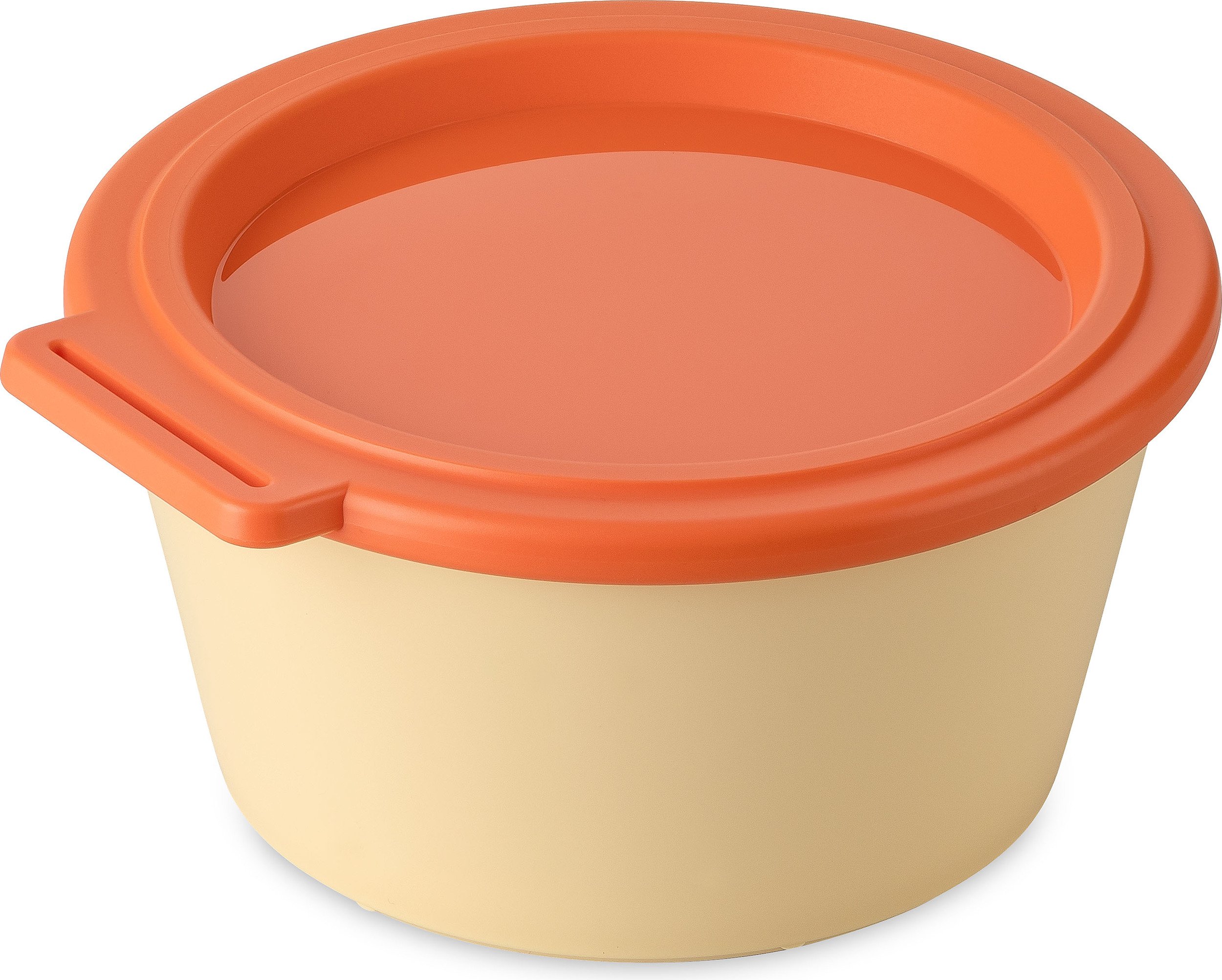 Pojemnik Nora 700 ml pomarańczowo-żółty z pokrywką