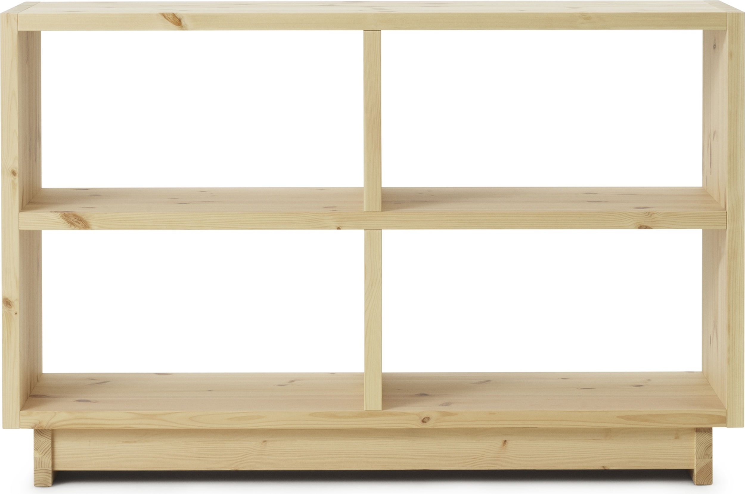 Regał Plank 123 cm naturalne drewno