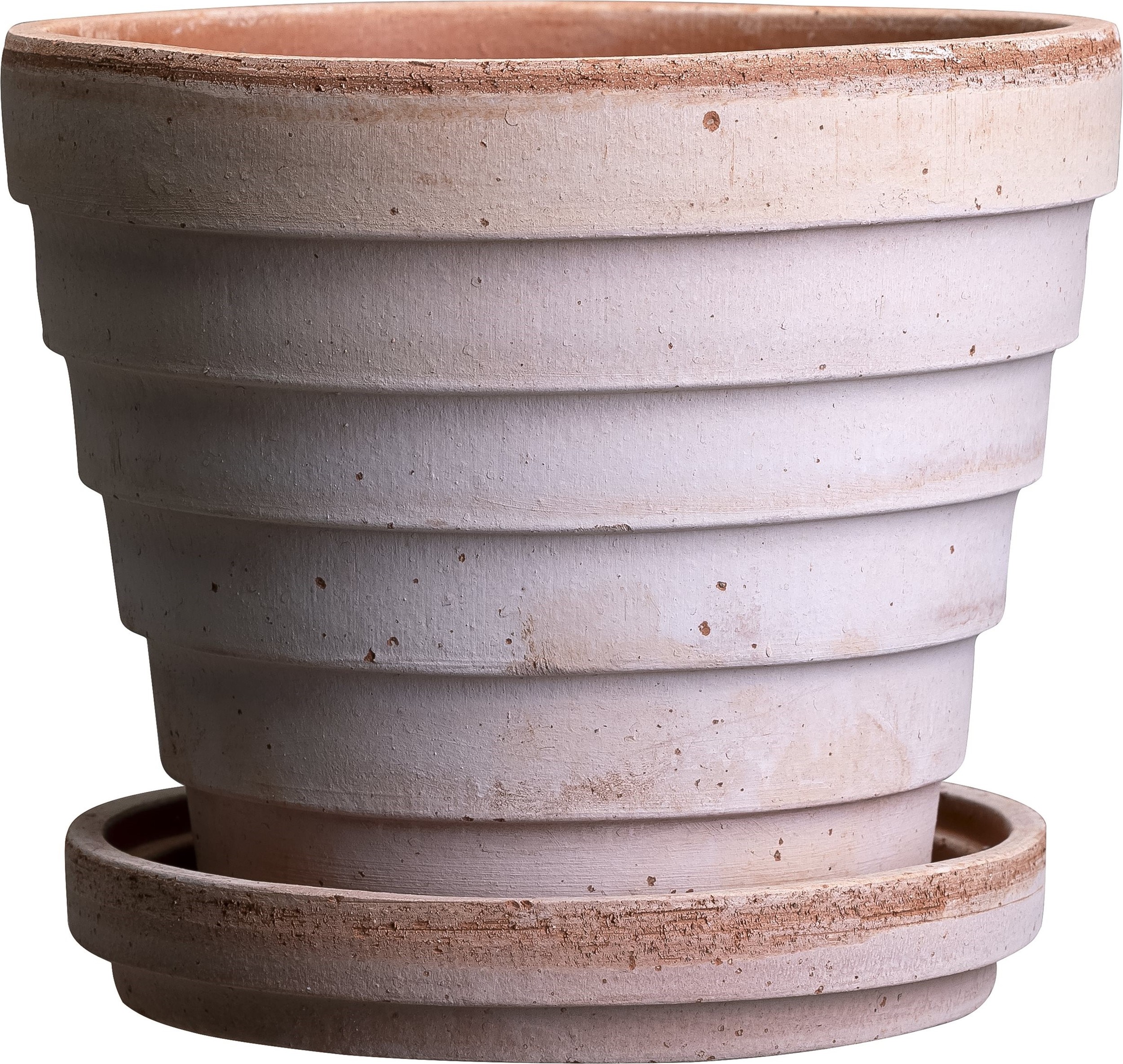 Doniczka Planet Venus 14 cm różowa z podstawką