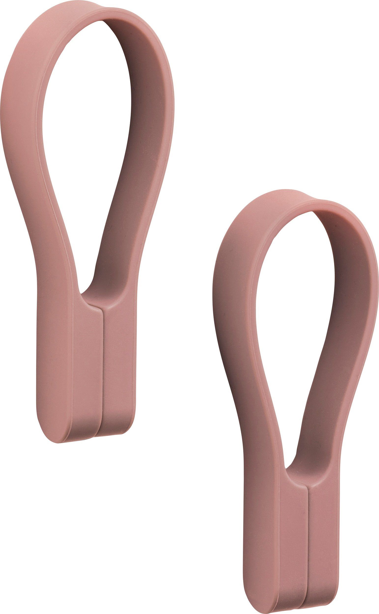 Zawieszki do haczyków ściennych Zone Denmark brzoskwiniowe magnetyczne 2 szt.