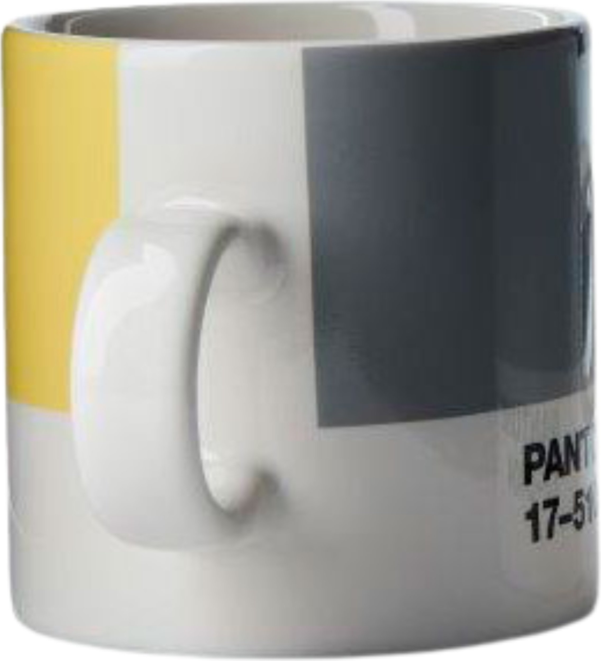 Kubek do espresso Pantone 120 ml szaro-żółty