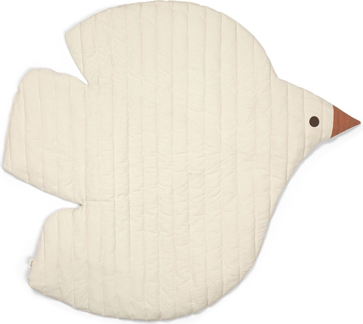 Mata do zabawy Swif pikowana złamana biel