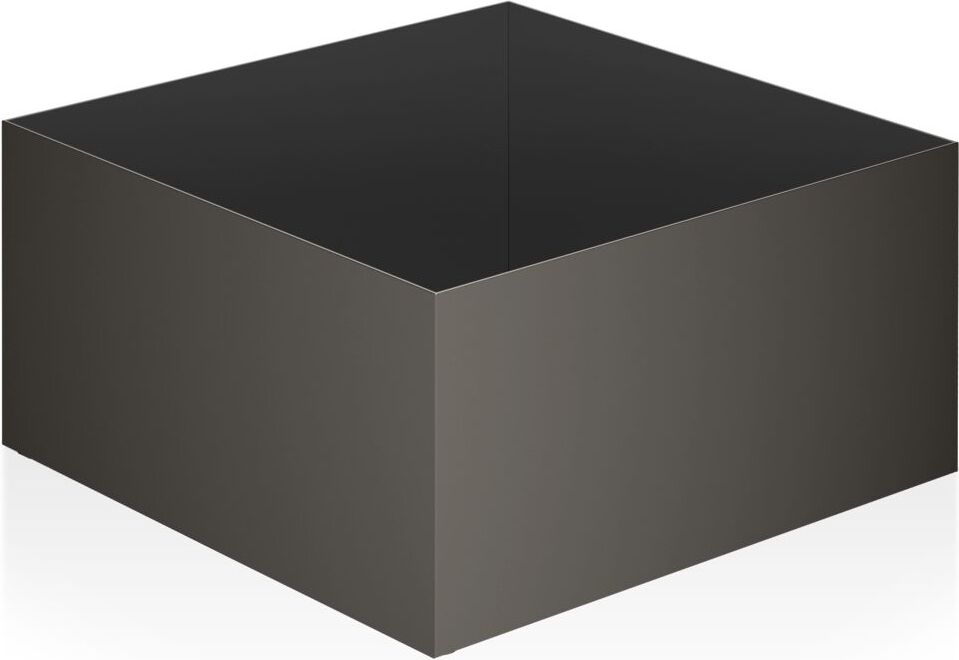 Pojemnik łazienkowy Corner 17 cm ciemny metal mat