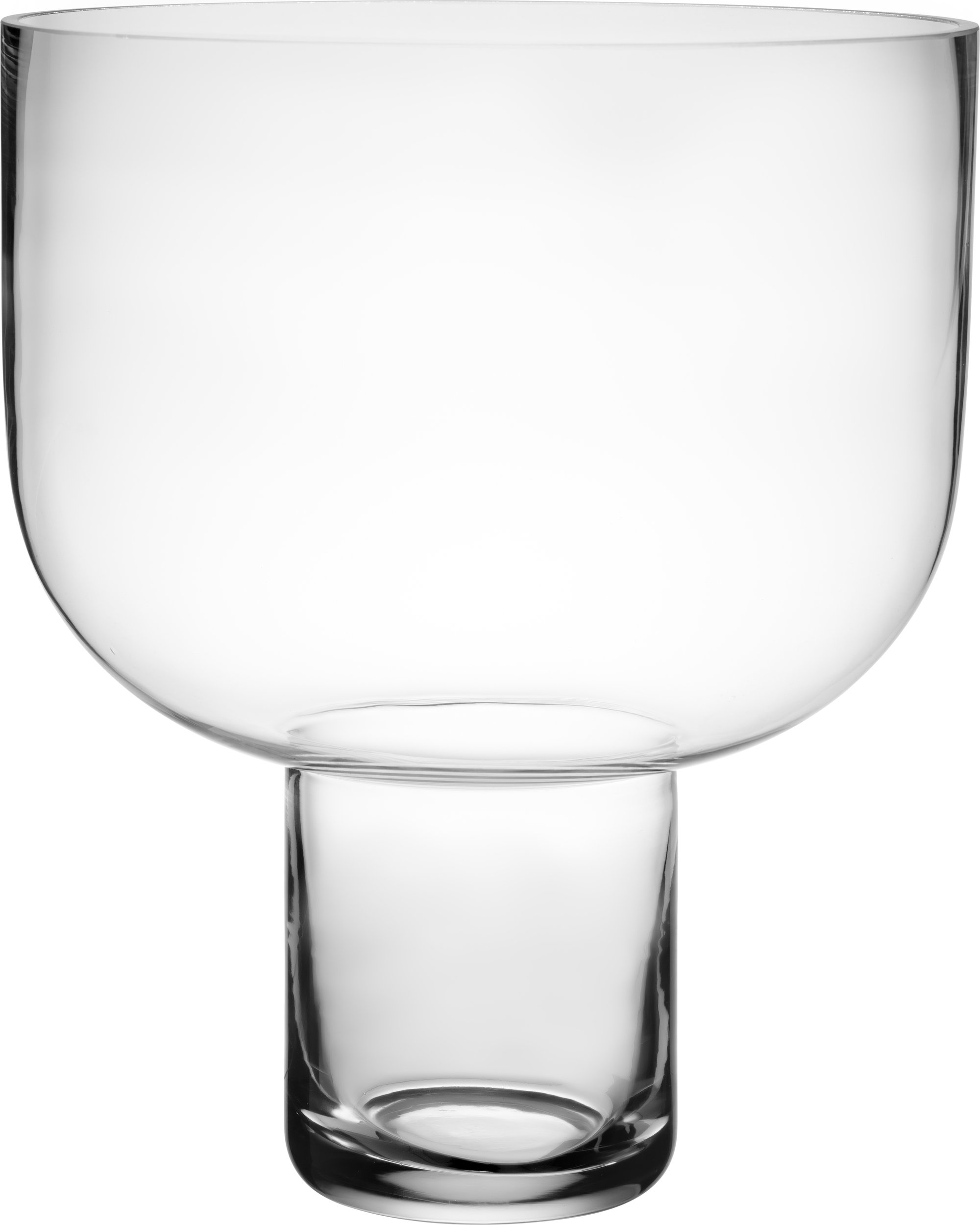 Wazon Nebl 35 cm przezroczysty