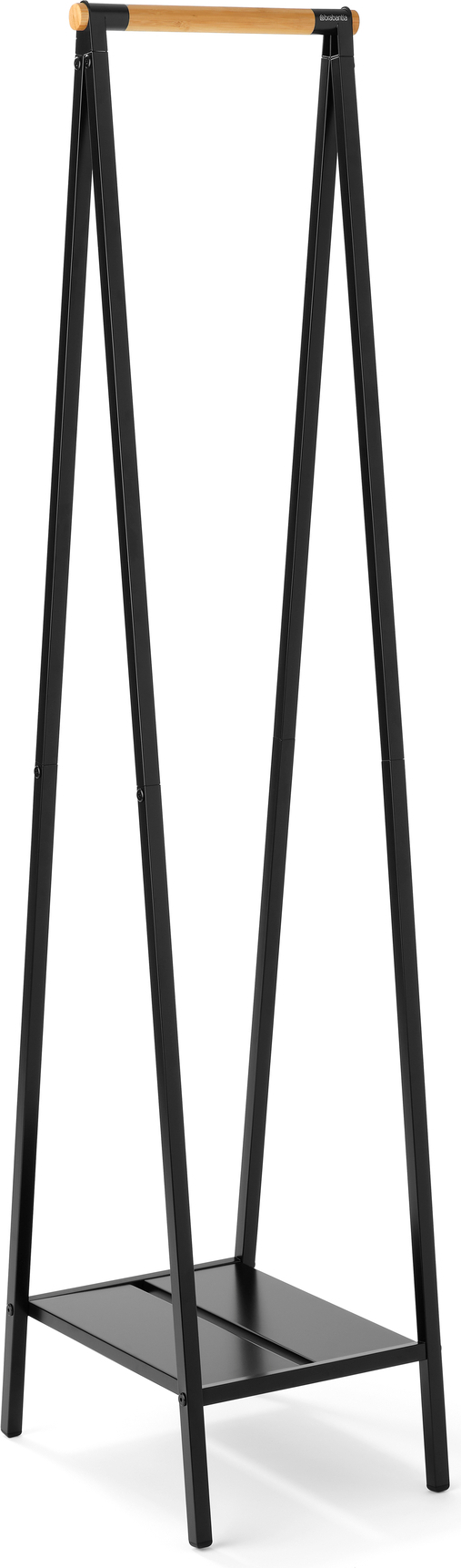 Wieszak stojący Linn 170 cm czarny