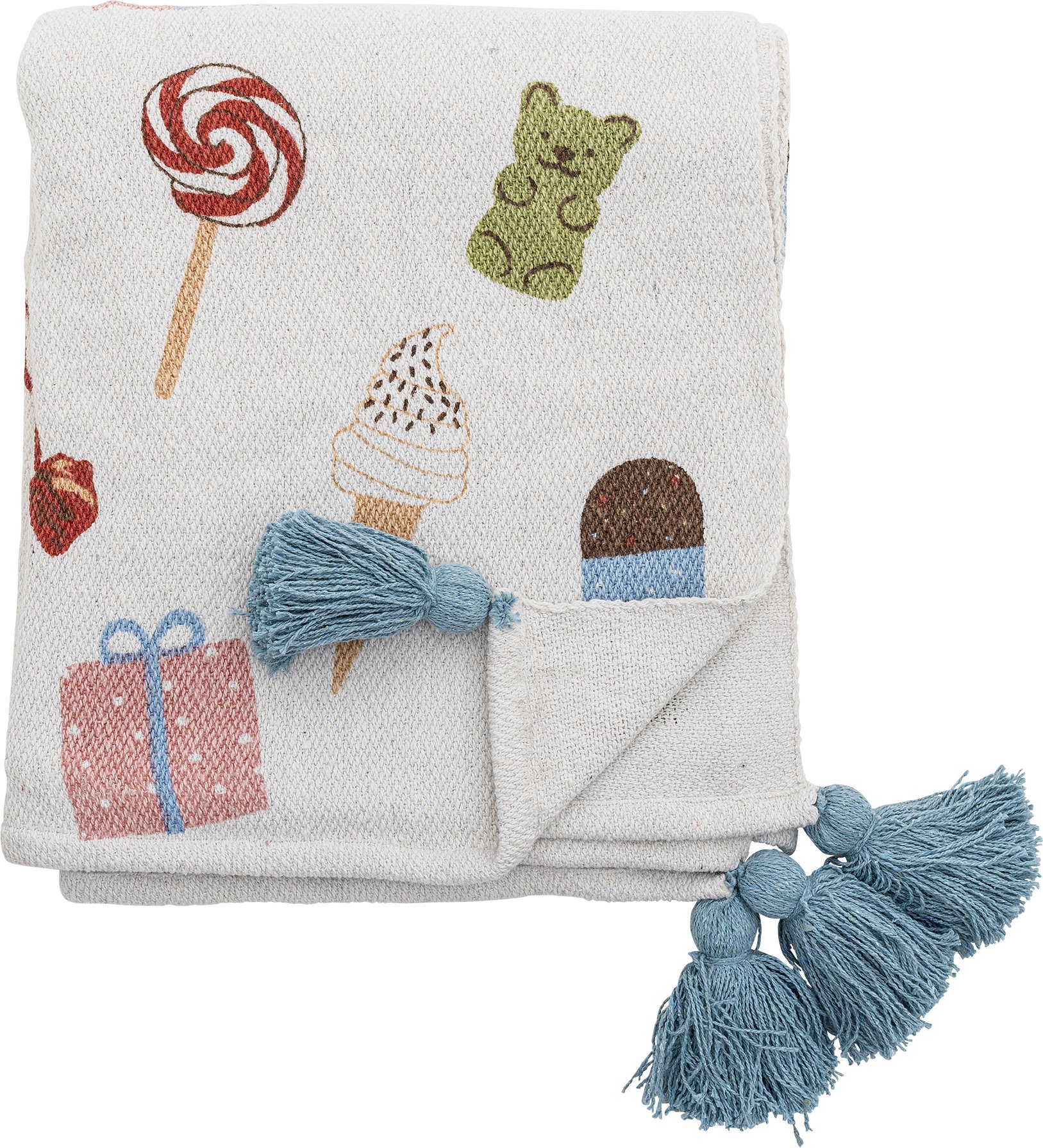 Kocyk dziecięcy Sweets 130 x 160 cm z recyklingu